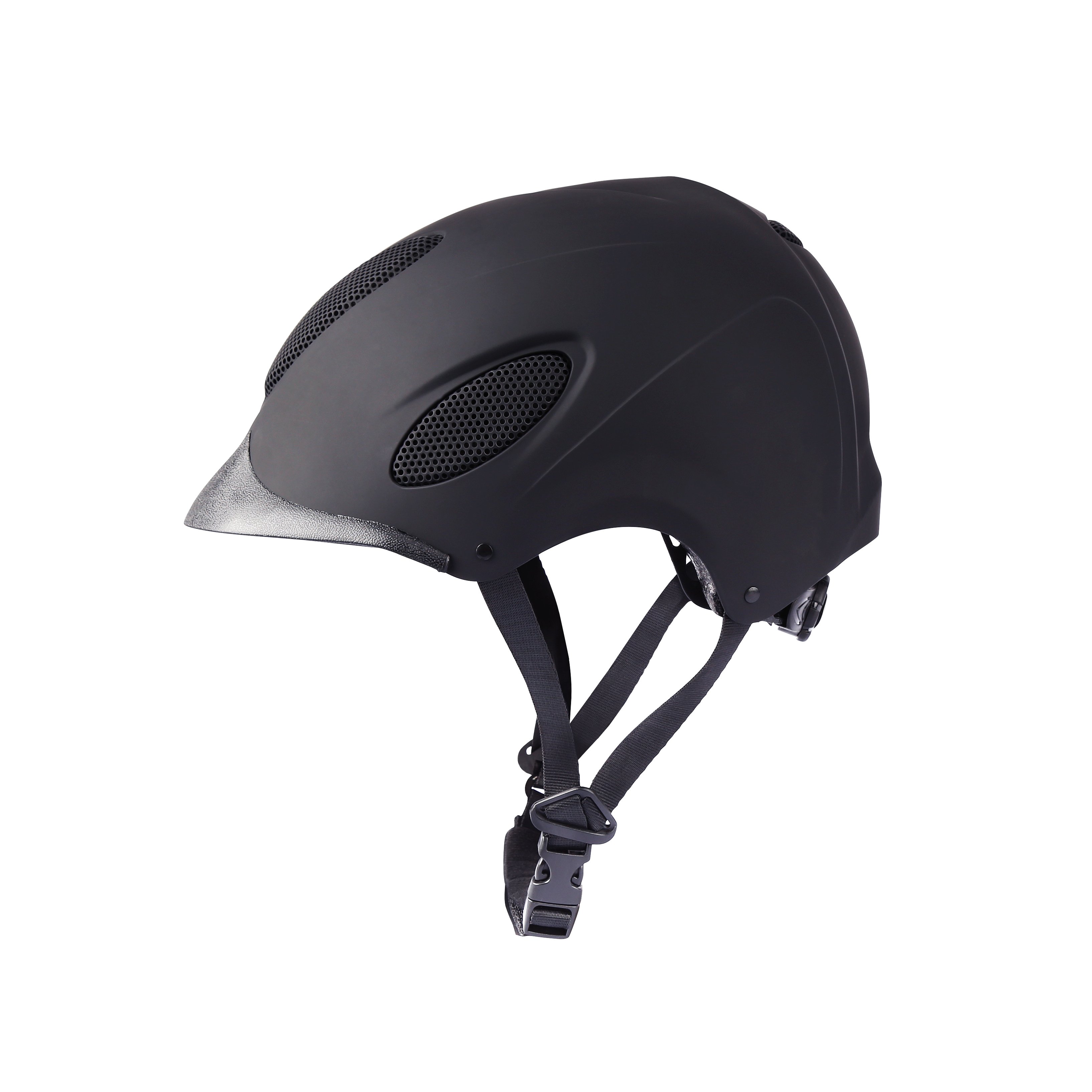 可调节avassion-airflow英式可调节马术头盔男女儿童骑士装备 蓝色m