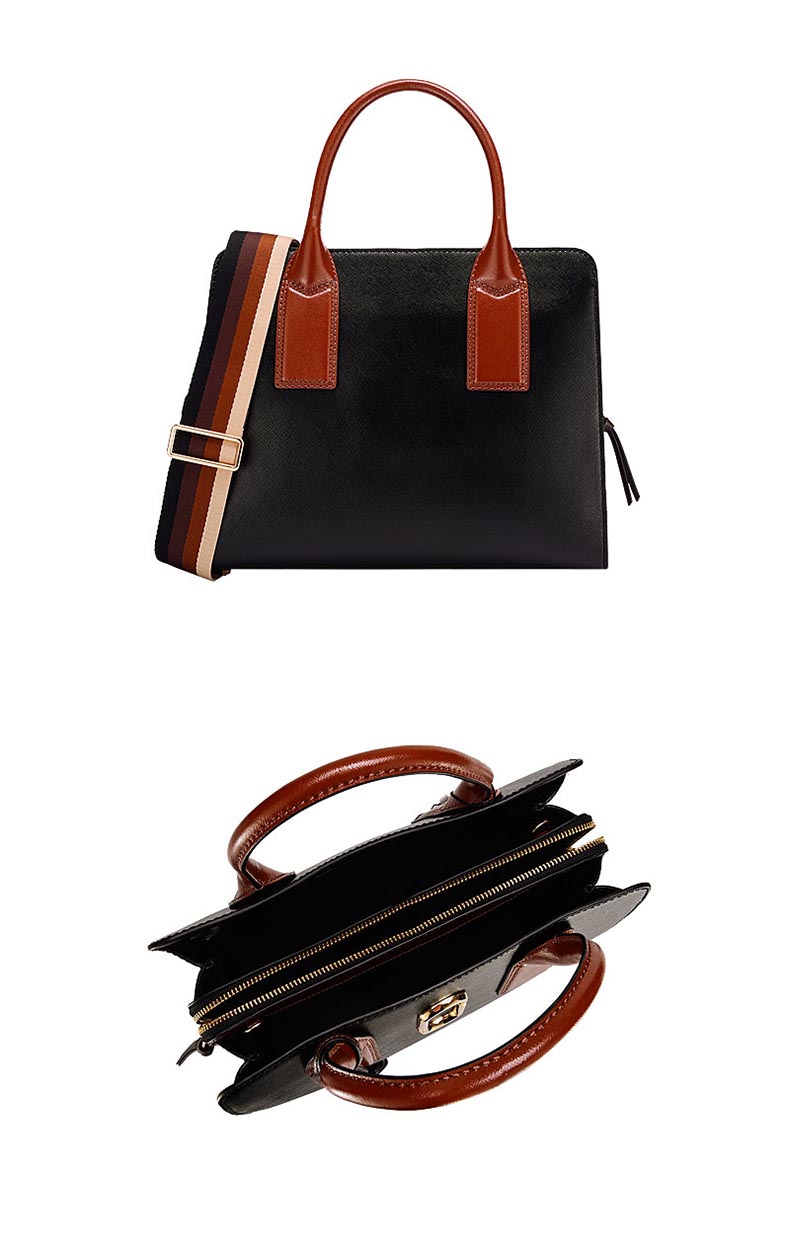 marcjacobs莫杰mj女包系列大号牛皮手提包多色可选藏青色m0012558014