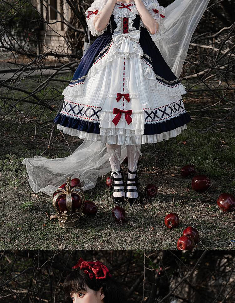 女装大佬洛丽塔 洛丽塔在逃公主姬lolita裙茶会夏天童日常花嫁华丽