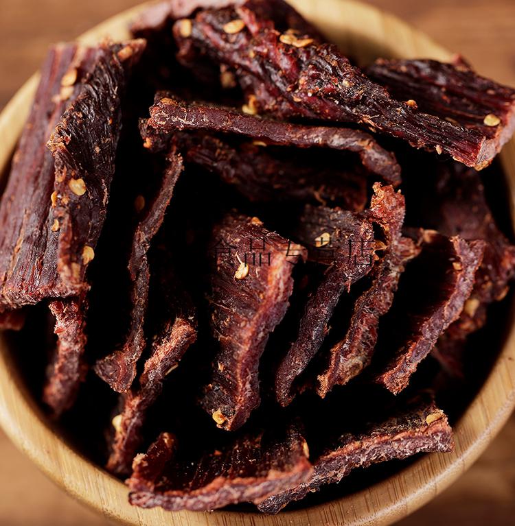西藏特产牦牛肉干手撕超风干高原牛肉干一斤装青海耗牛肉干2袋香辣