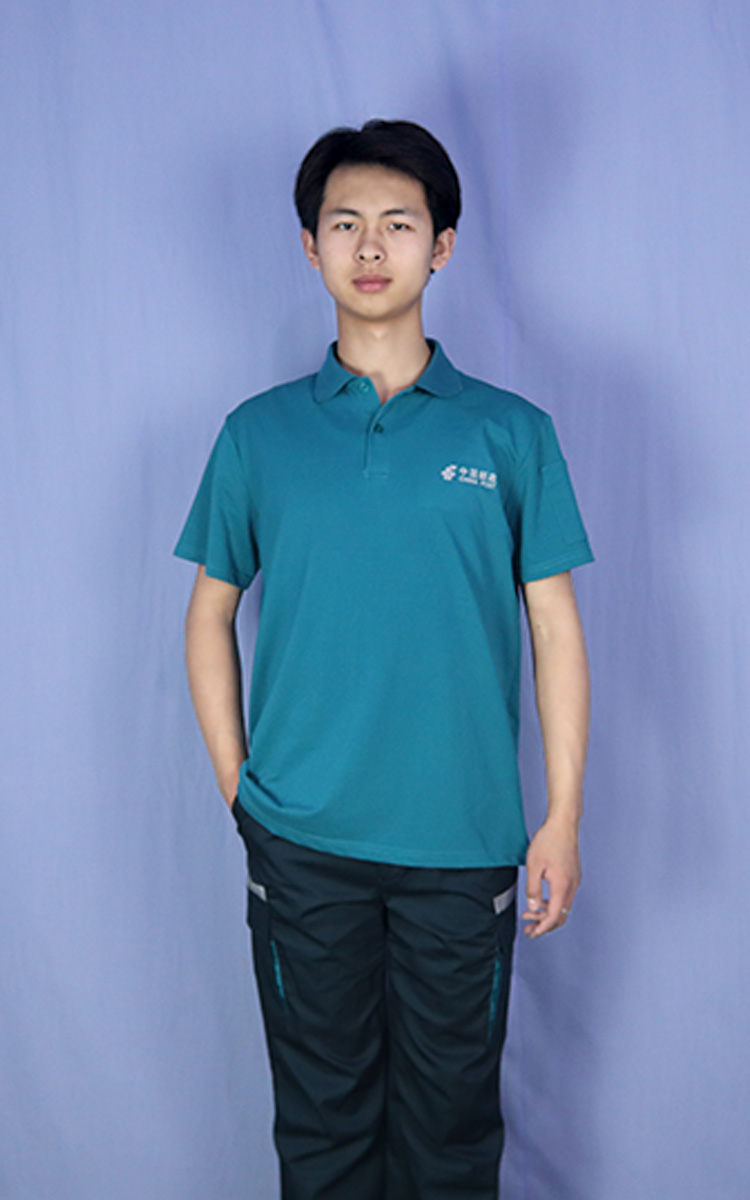 中国邮邮政工作服速递投递员勤投递恤短袖邮递员工衣物流夏季褂头