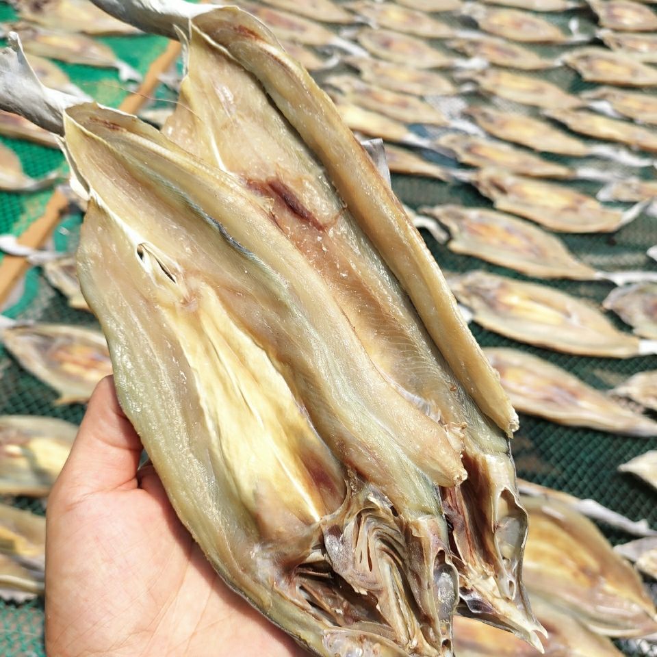 北海渔家自晒鲨鱼干咸鱼干海味干货海鲜水产特产礼礼品批发1000g大