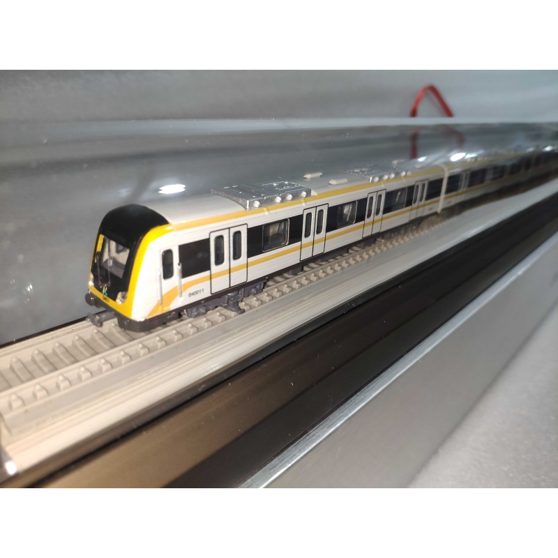 定制昆明地铁模型4号线1120静态仿真礼品纪念模型火车玩具地铁模型