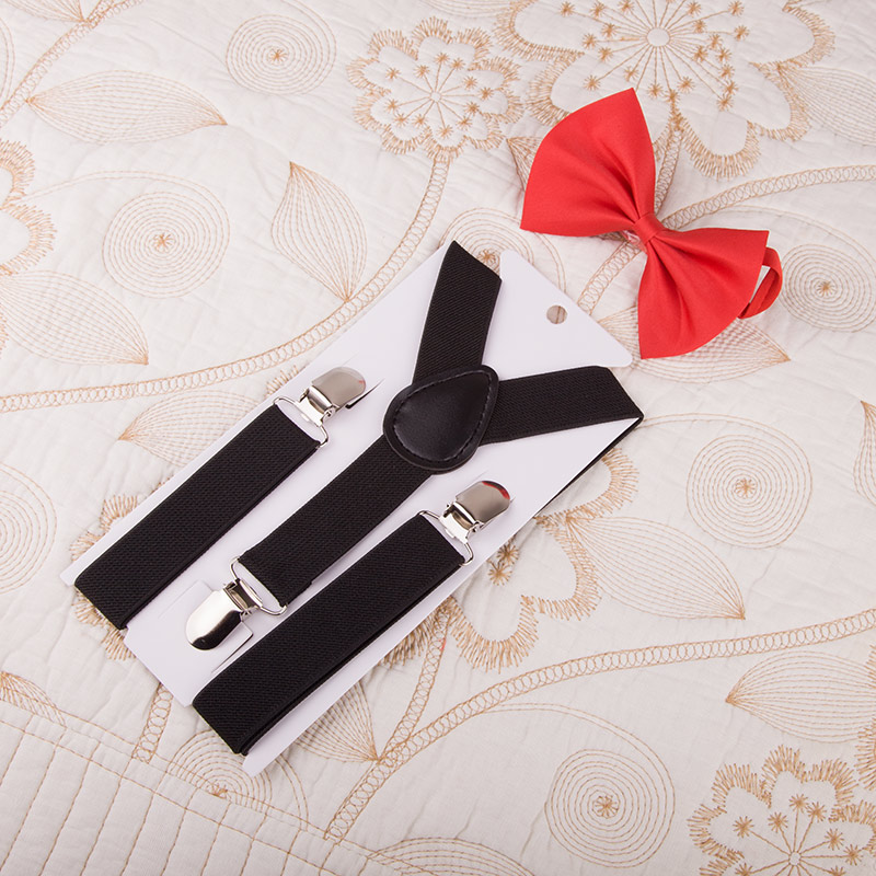 儿童背带夹儿童背带夹学生人气时尚吊裤带松紧弹力百搭