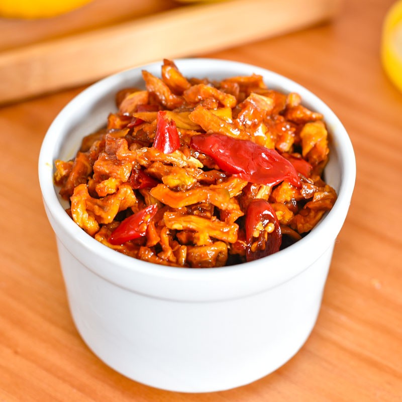 金姐木瓜丁400g*3瓶 横县木瓜丁香辣爽口菜脆嫩木瓜丁开味菜腌广西