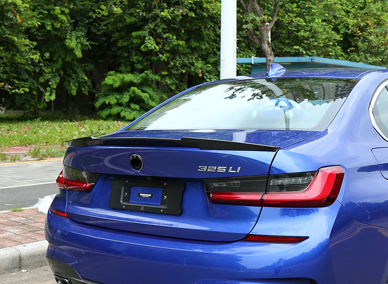 适用于适用于新款宝马3系尾翼320li325li三系曜夜升级改装外观套件