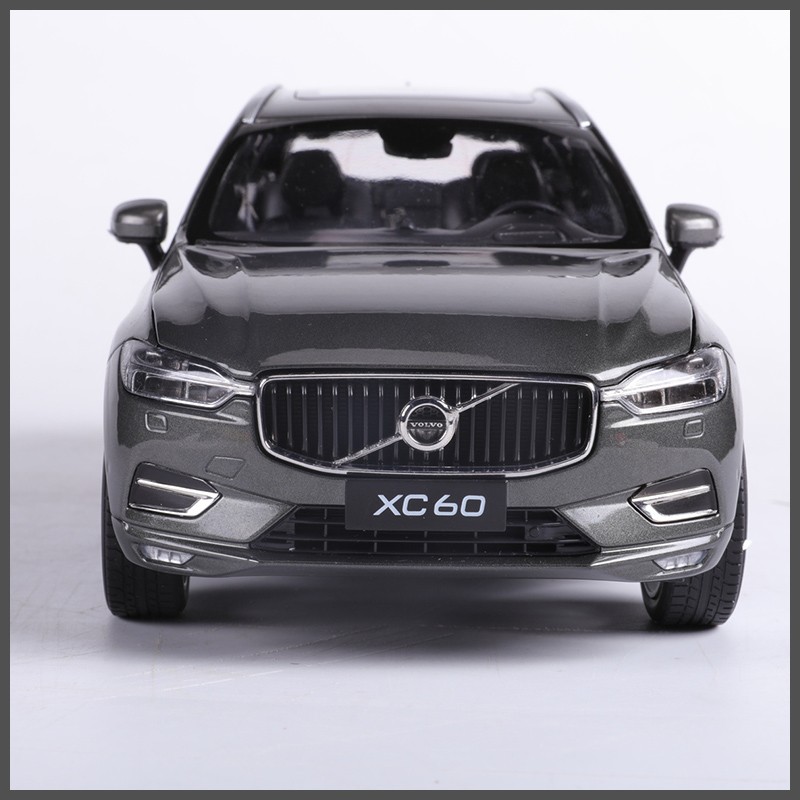 沃尔沃 volvo 全新xc60 运动版 豪华版 1:18 合金汽车模型 深灰色xc60