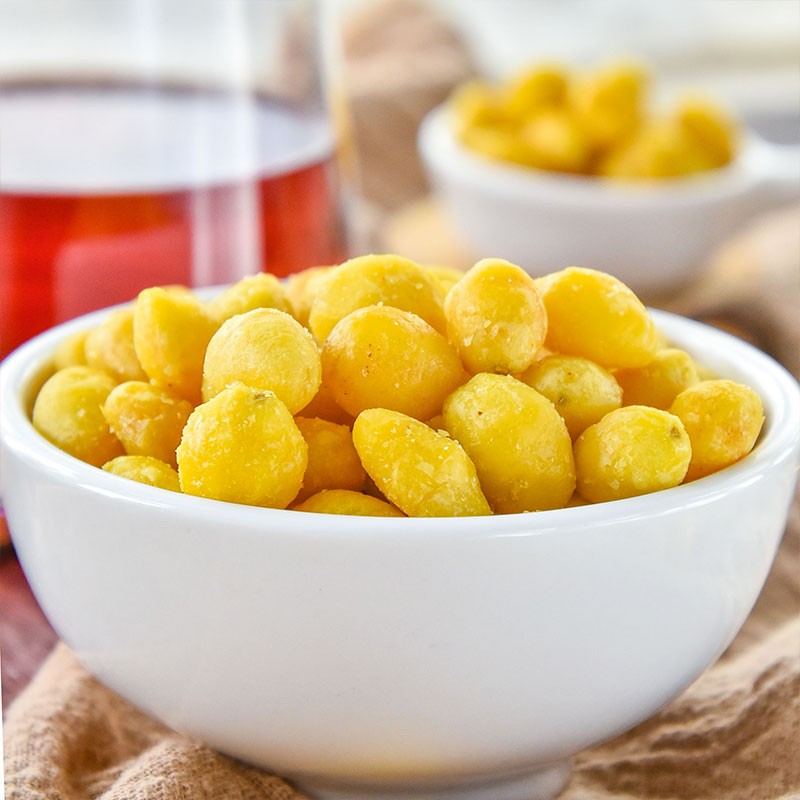 银杏果即食 香酥银杏仁(蟹黄味5袋 椒盐味5袋 原味5袋)邳州白果即食熟