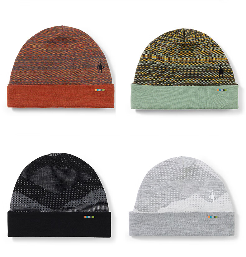 smartwool 美利奴250系列图案羊毛帽户外防寒保暖滑雪