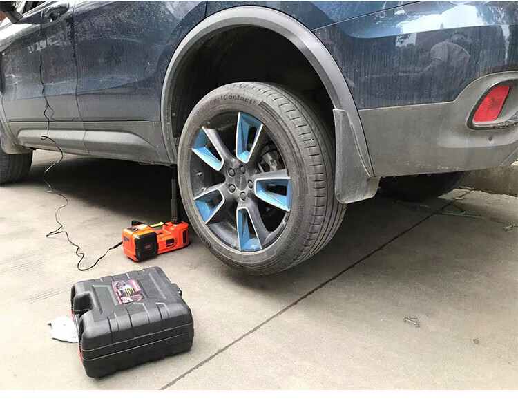 电动千斤顶12v小汽车用轿车越野液压多功能充气车载3t5吨换胎神器增高