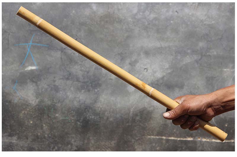 【严选品质】 藤棍武术棍藤条棍短棍带皮玛瑙表演棍印尼实木木棍 带皮