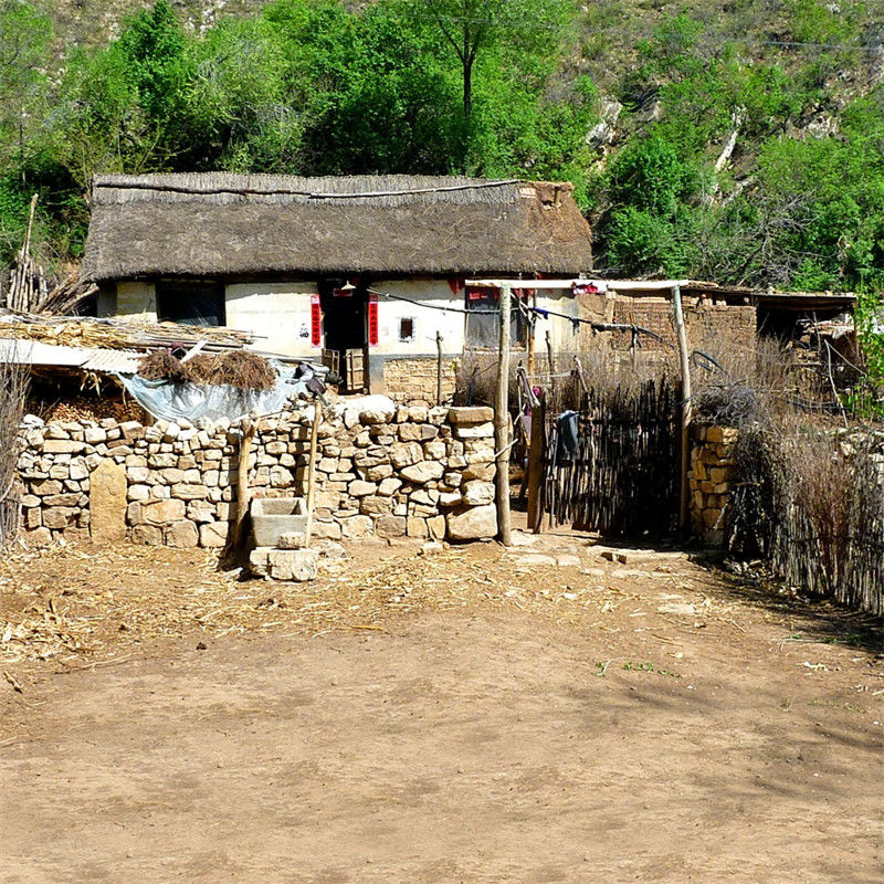 农村泥土房子图片大全图片