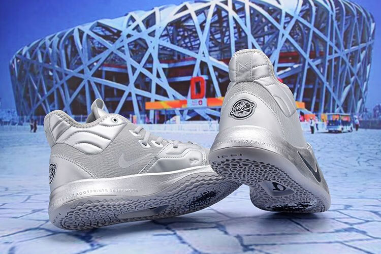 保罗乔治3代母亲节pg3黑白银灰白金配色低帮气垫男女款实战篮球鞋 天