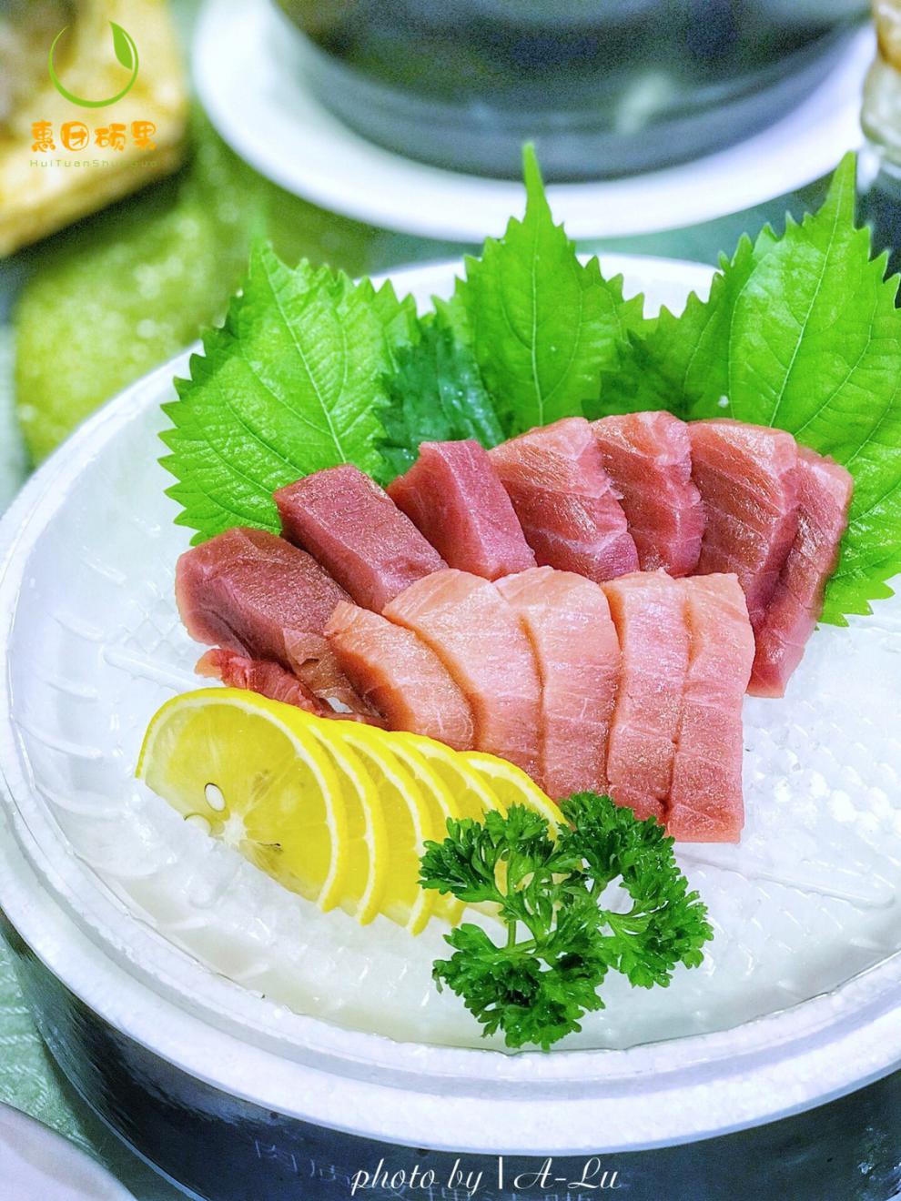 空运高端刺身赤身中段中肥海鲜蓝鳍大目白金枪昌盛隆白金枪鱼刺身食用