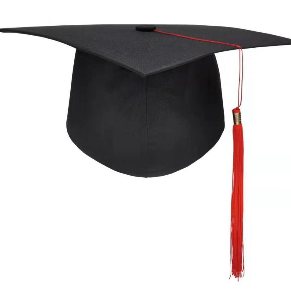 博士帽流苏塑料板成人礼帽学士服学士帽学位帽硕士帽导师帽博士 成人