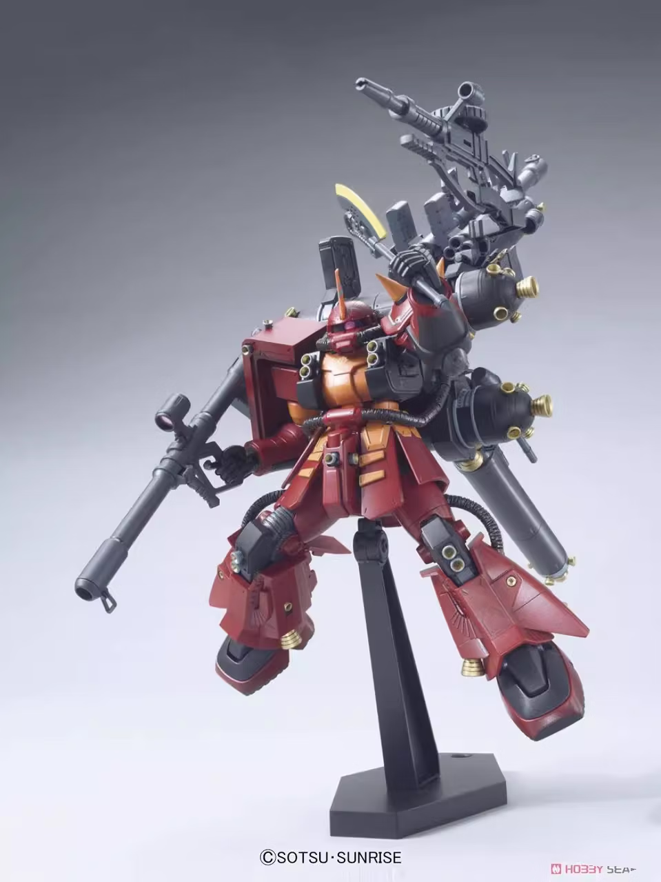 BANDAI HG 1/144 Green Zaku II Cannon Sniper Thunderbolt Sector Model Kit 2