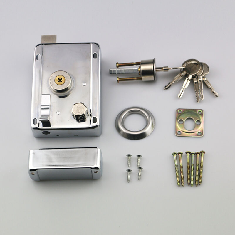 老式防盗门锁木门不锈钢门铁门大门入户门锁外装门锁地下室车库锁