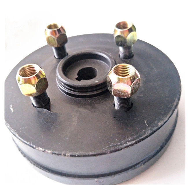 适用于福田五星三轮车配件 福田三轮摩托四孔160刹车盘总成 刹车锅 福