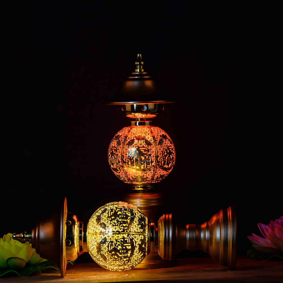 特价处理高端轻奢酷芙承财神灯招财灯神供灯佛前长明灯关公灯供奉仙堂