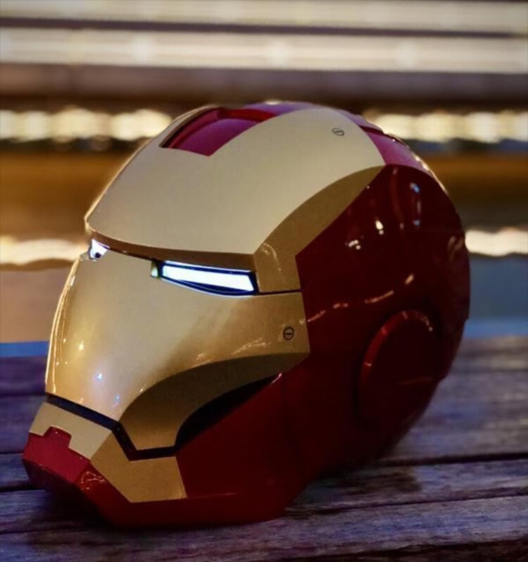 【现货速发】钢铁侠头盔 声控 漫威正版 钢铁侠mk7头盔声控 可穿戴 1