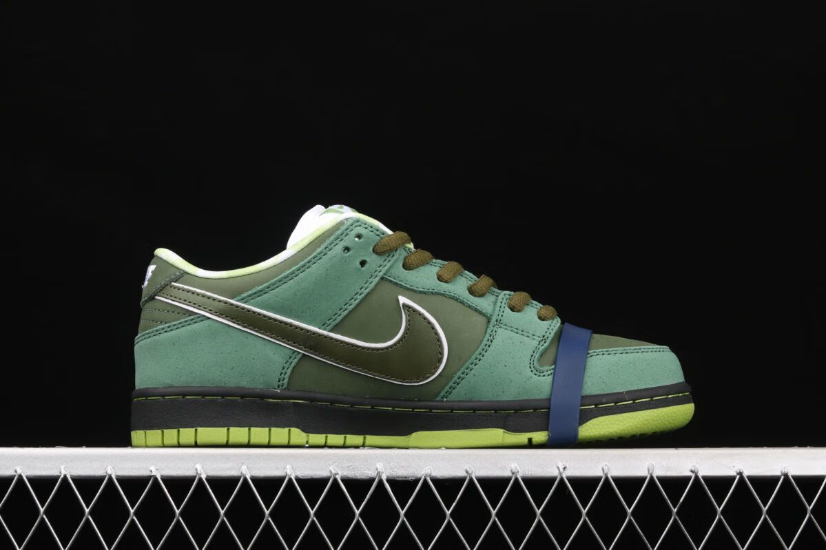 耐克休闲运动跑步鞋子conceptsxsbdunklow绿龙虾低帮滑板鞋男女同款bv