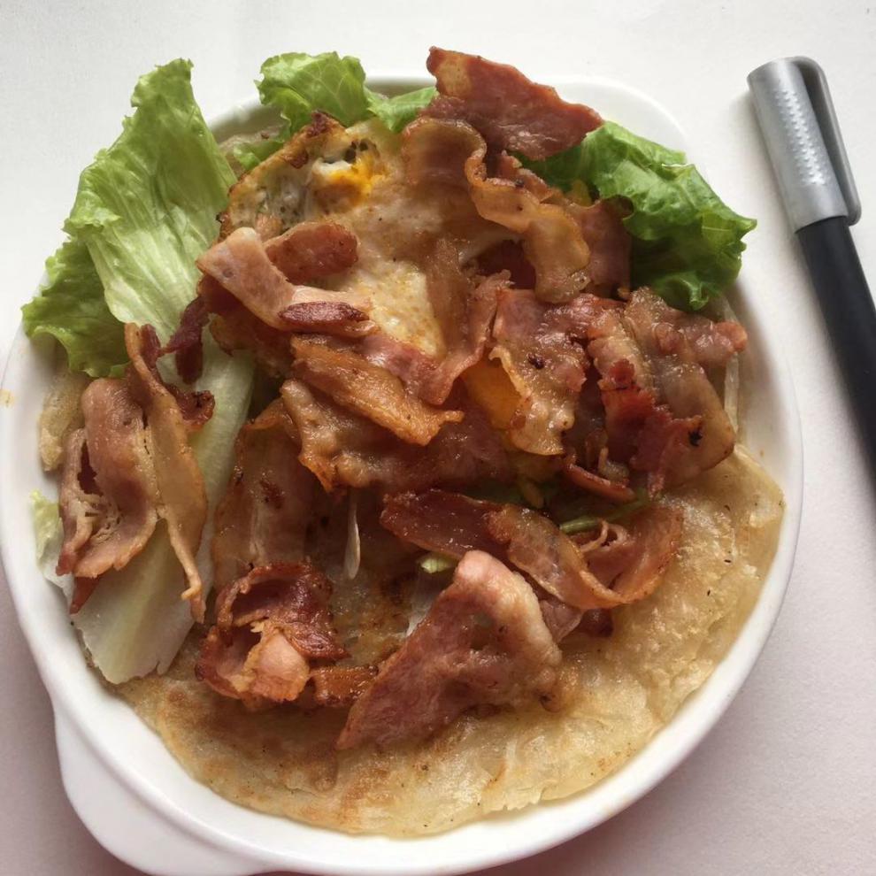 猪肉培根碎头500g1/2/3袋原切无淀粉家用早餐商用 雨润培根碎头500g三