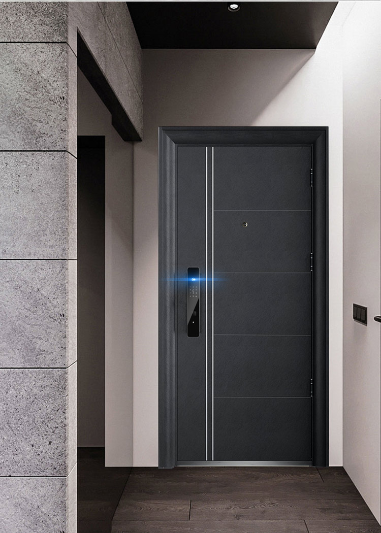 甲级防盗门家用智能指纹密码锁防晒进户门防盗安全钢质门入户门