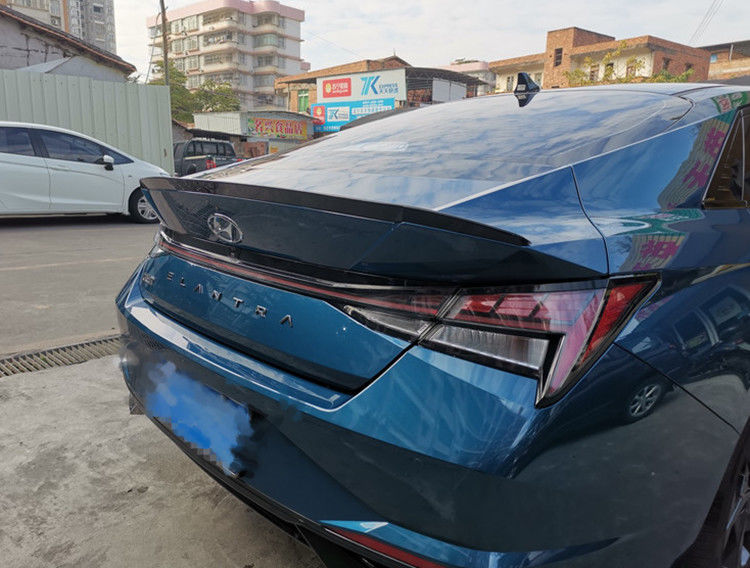 2021款现代伊兰特尾翼专用第七代伊兰特汽车顶翼免打孔改装定风翼