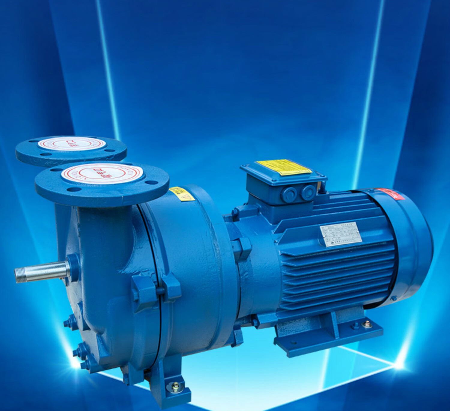 2bv水环式真空泵工业用不锈钢水循环防爆无油高真空配件511155kw铁