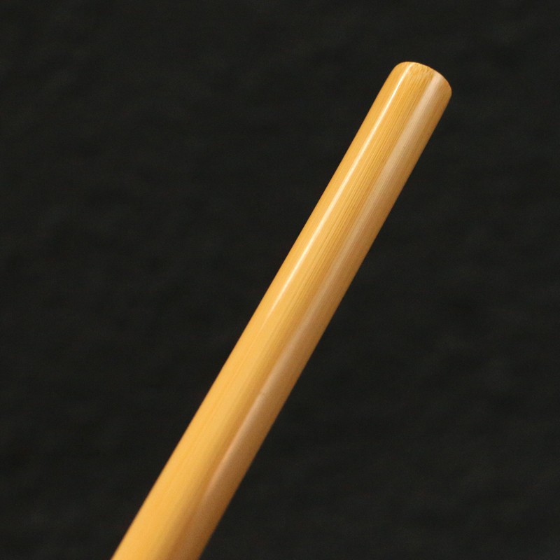 精品纯手工精磨天然十几年实心老玉竹教鞭竹雕竹节棍