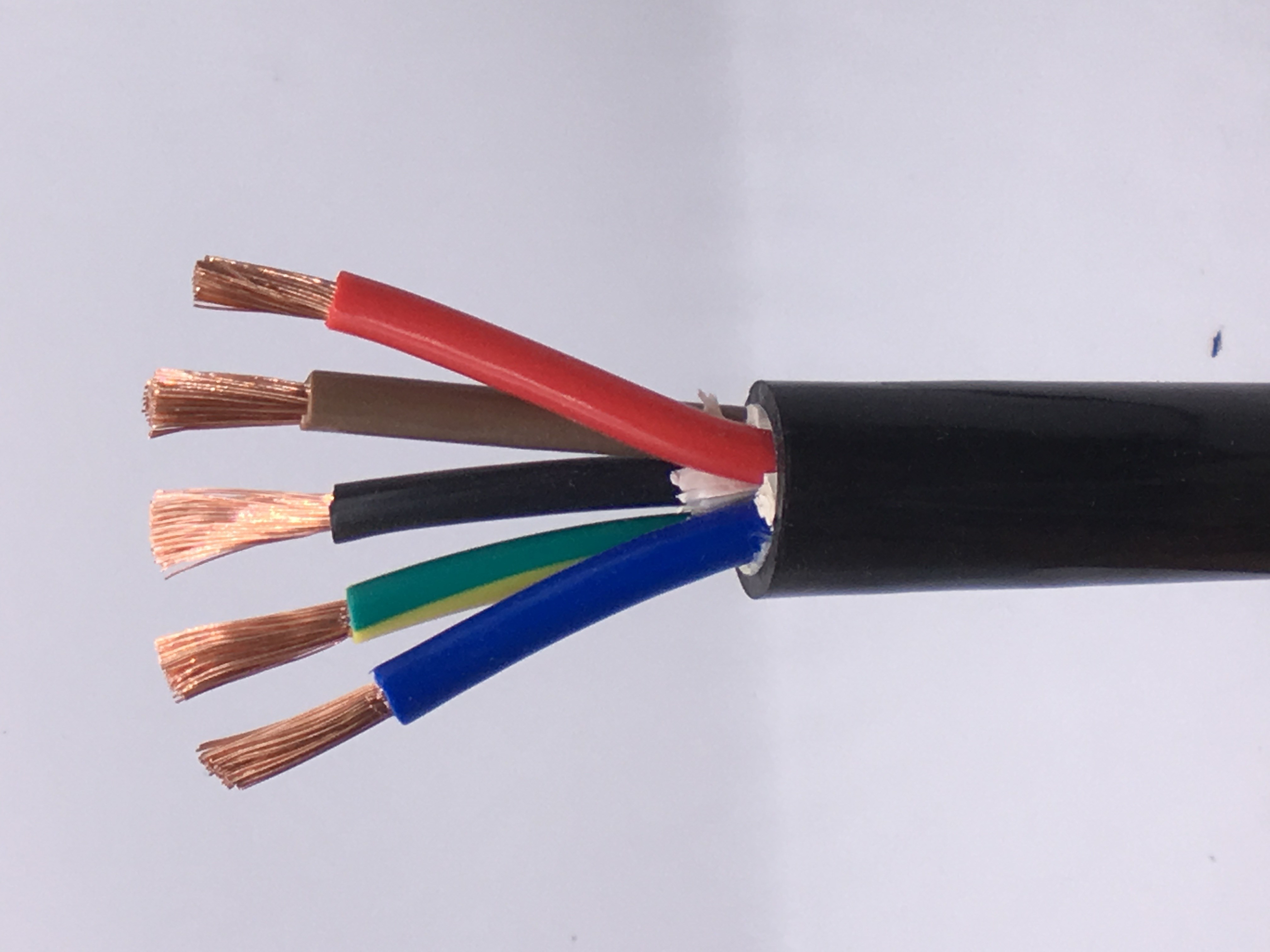 国标rvv护套线2 3 4 5芯1 1.5 2.