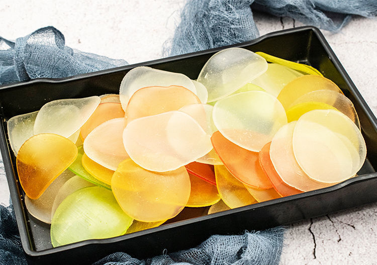 龙片鲜虾片自己炸 油炸油炸膨化大连特产虾片150克500克 500克白色2袋