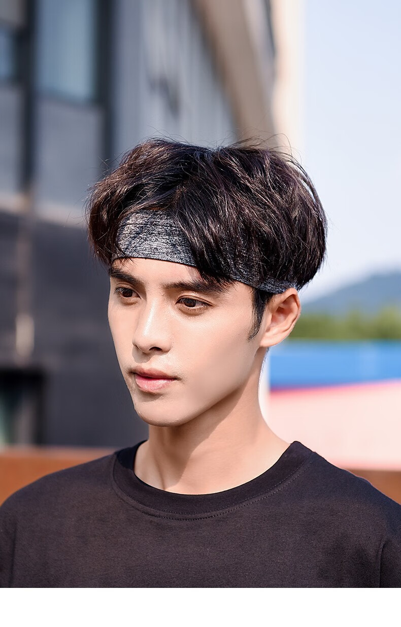 运动护头带吸汗带运动头巾韩式嘻哈街头潮人束发带男女防汗洗脸运动