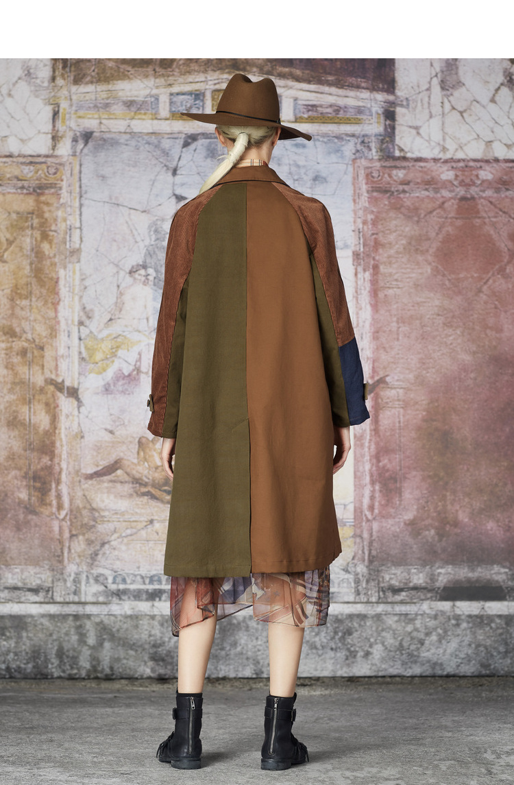 donoratico达衣岩2021秋风衣背着地球偷偷亲吻之二远征绿l