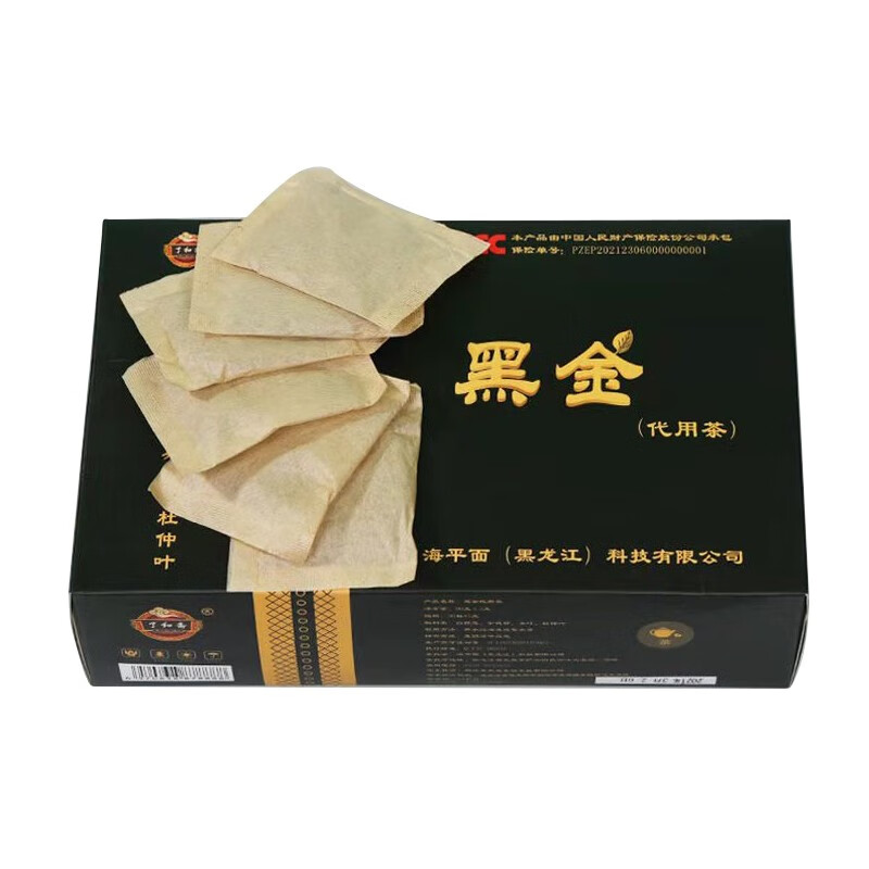 药房专卖黑金代用茶黑金一号东升桦树茸代用茶袋泡茶了和斋黑金茶2
