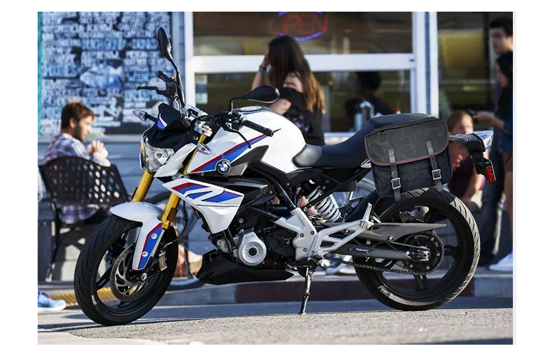 21-22年新宝马g310r防水边包快拆帆布包街车边箱包摩托车全盔侧包舒适