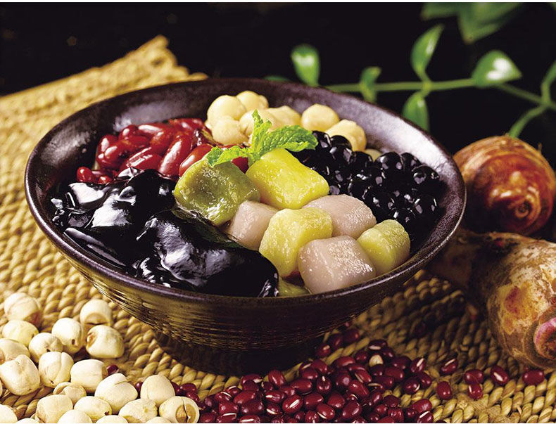 黑凉粉烧仙草粉奶茶家用商用高配比凉粉甜品奶茶糖水布丁水果捞小泽妹