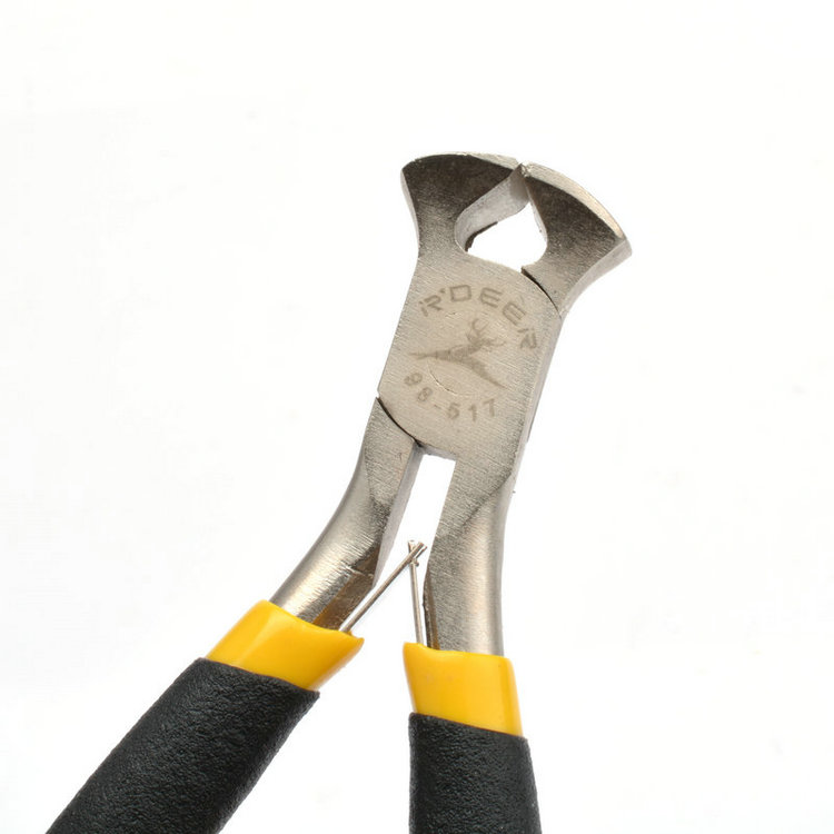 飞鹿125mm镍铁合金迷你顶切钳 5寸迷尔顶切钳 顶切剪 98-517