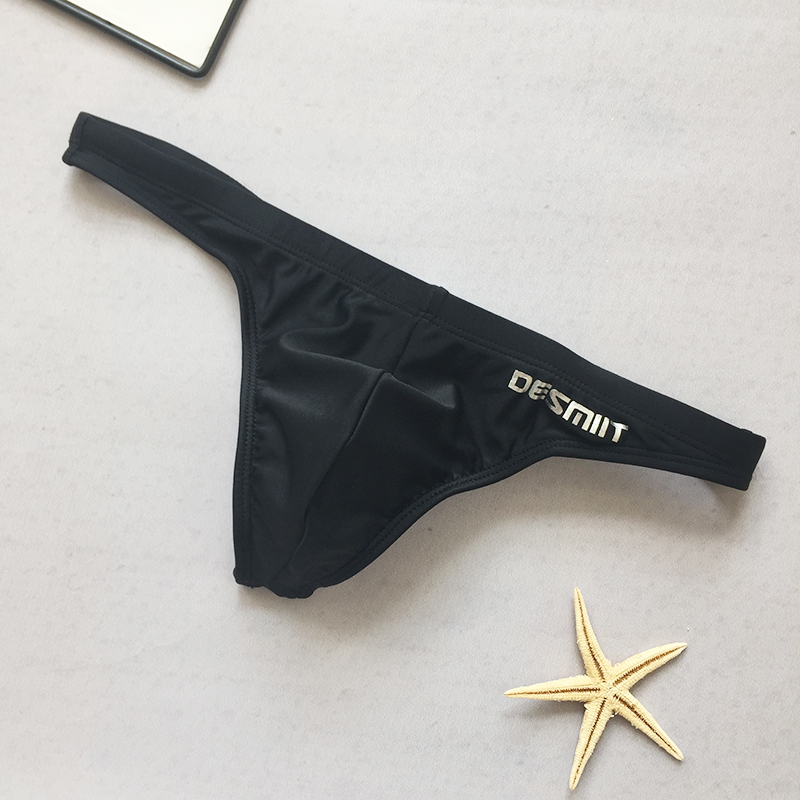 三角泳裤男士泳裤性感三角丁字泳裤夏季日晒美黑沙滩度