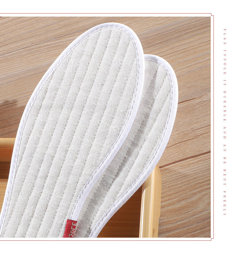 纯棉布鞋垫男士女透气吸汗防臭除臭运动手工超软软底舒适薄款皮鞋3双