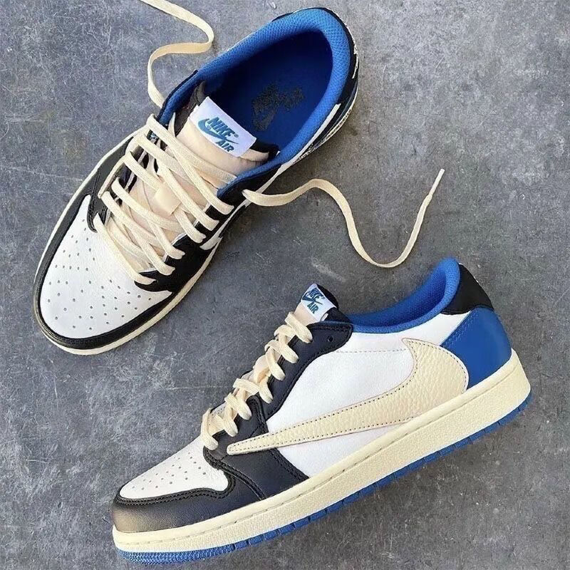 纯原闪电倒钩藤原浩男鞋子女百搭潮流低帮学生鞋休闲板鞋男 袜子 40