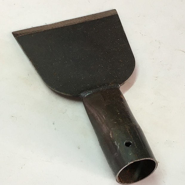 水泥铲刮刀树皮铲地铲泥冰铲刀墙皮墙面地面除污铲子宽口h 钢王铲(带