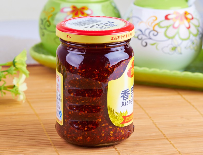 【参团京选】香辣王香八宝辣油炸辣椒酱调料油泼辣子下饭菜 辣油王160