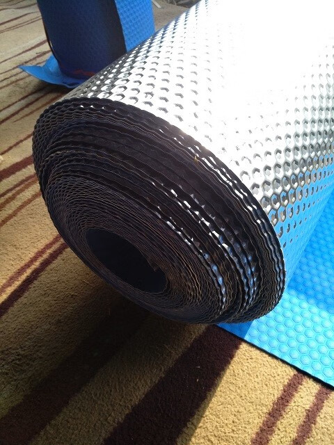 伊时代五金 【定制】铝合金消声雨棚板 降噪雨篷板 阳台防盗网遮阳篷