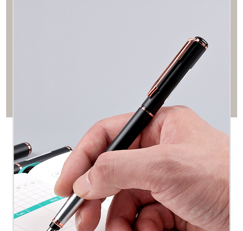 罗氏 钢笔学生练字专用成人书写初学者硬笔书法明尖0.