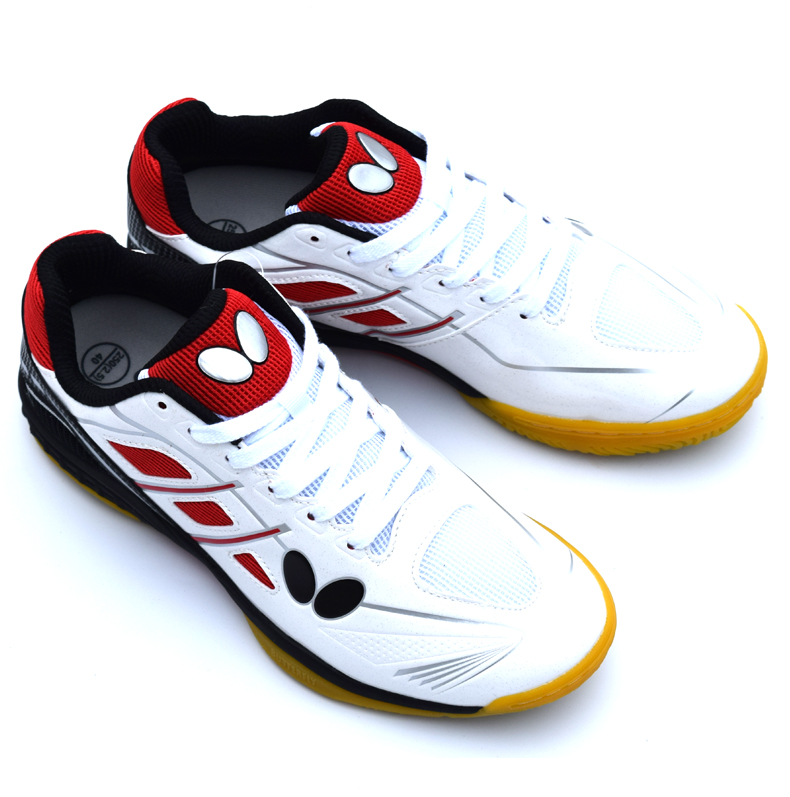butterfly蝴蝶乒乓球鞋tc1红色新款专业乒乓球比赛训练轻便防滑透气