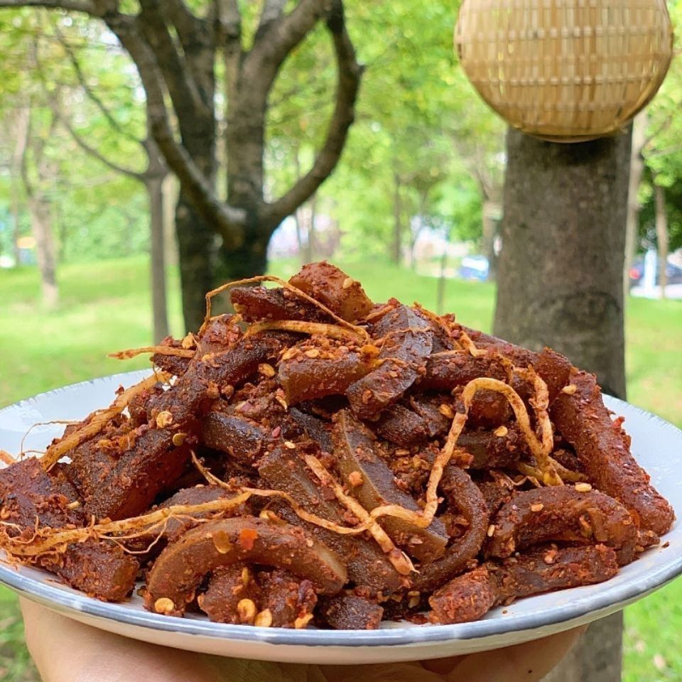 辉导 佤味牛皮菜根云南佤寨佤族佤味牛皮变态辣苤菜根爽口下饭菜 瓦味