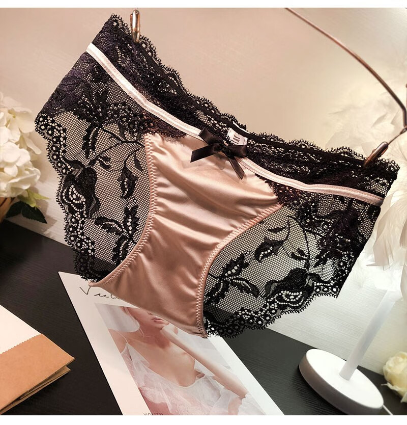 【特价发售】奥元素旗舰官方自营少妇内裤欧美轻奢性感蕾丝内裤女舒适