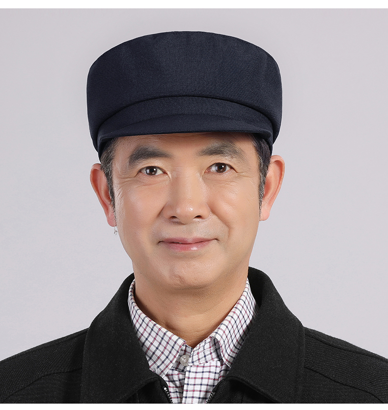 68早春新品捡漏新品中老年帽子男士冬季爸爸帽春秋老头鸭舌帽子秋冬
