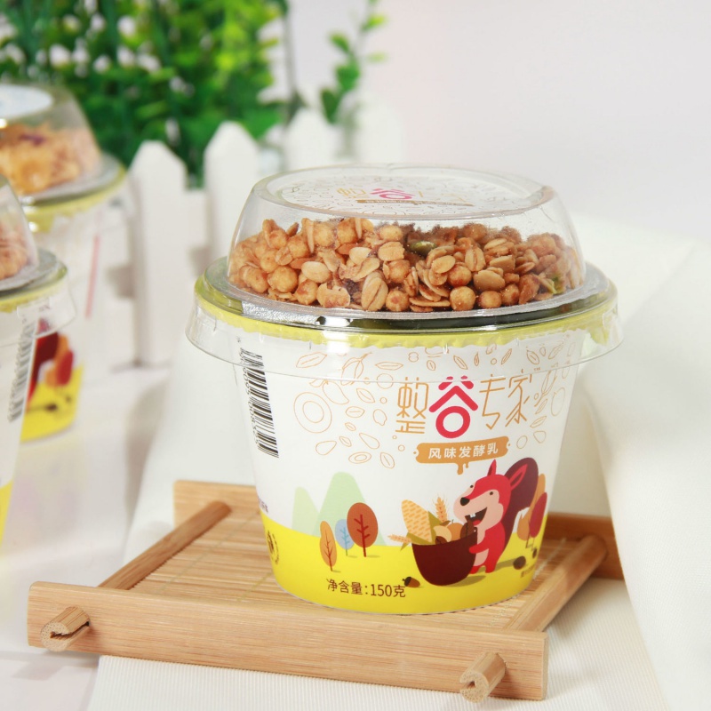 fanace 卫岗整谷专家酸奶165g*4杯/6杯谷物组合风味发酵乳整蛊 整谷